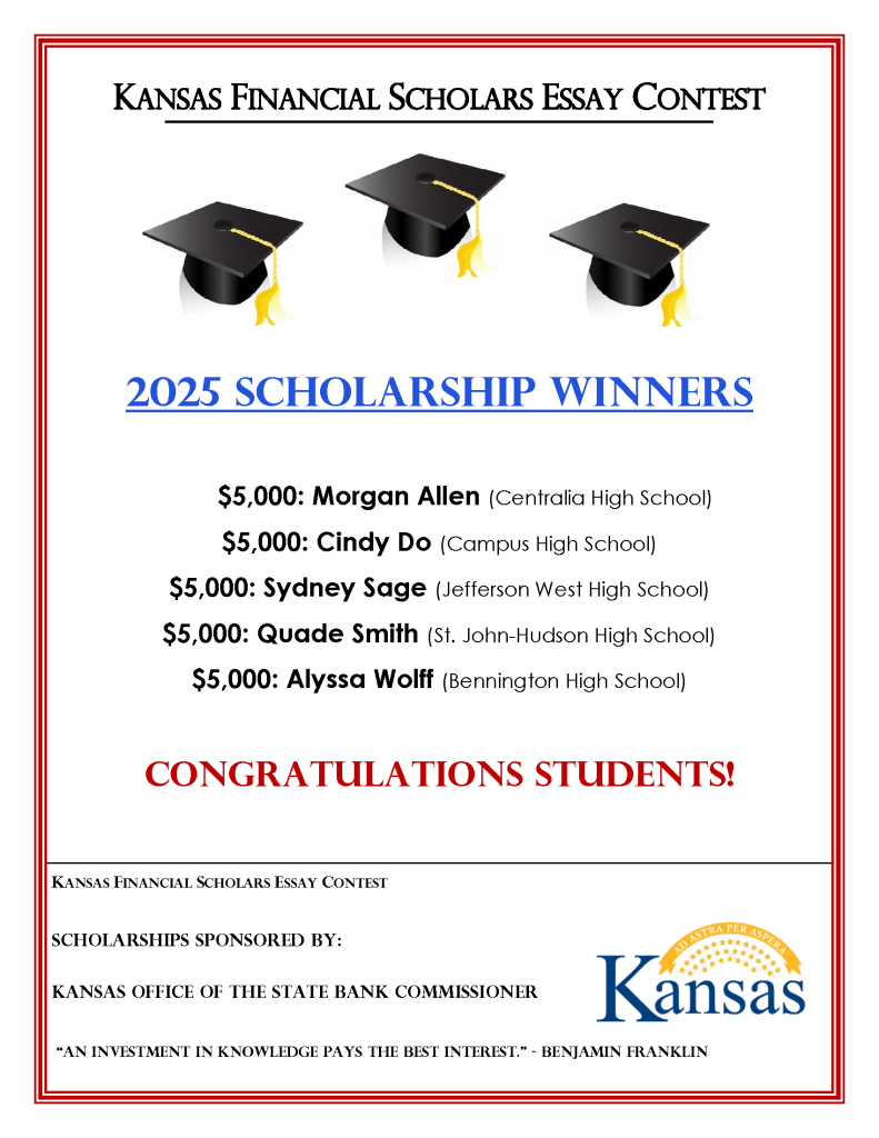2025 Winners flyer